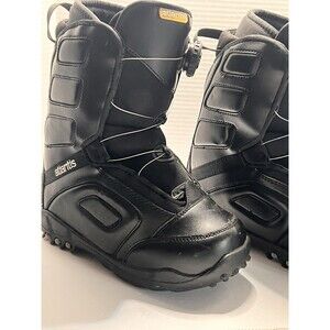 Atlantis Snowboard Boots Women’s Size 4 US BOA Lacing System Black Winter Boots